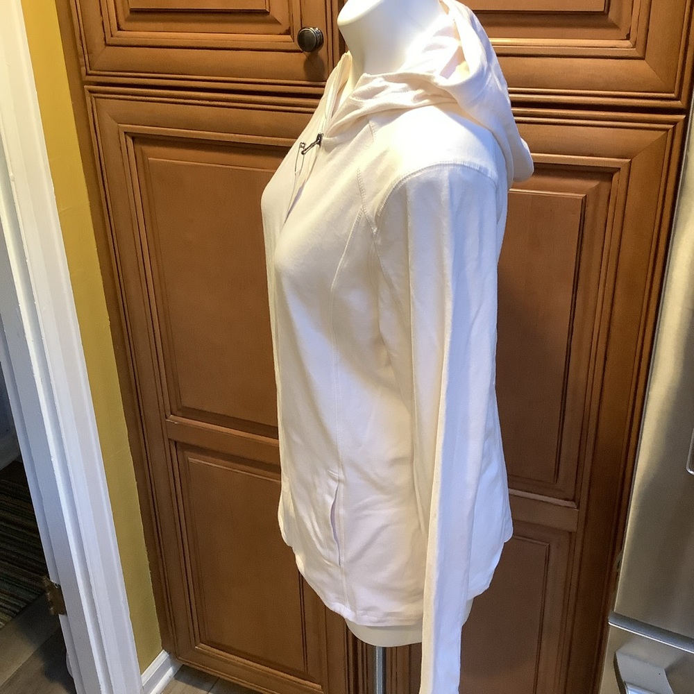 NEW TEK GEAR HOODED NATURAL COLORED JACKET - Picture 3 of 7